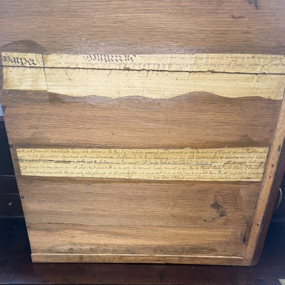 Antique Georgian George III Mahogany Bureau 4 Drawer View VIII