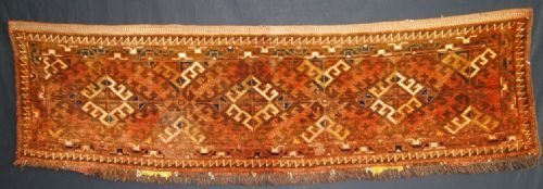 Antique Ersari Turkmen Torba / Mafrash, Circa 1900.