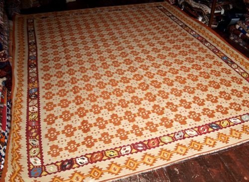Old Turkish Sarkoy Kilim, Light Colours, Circa 1930