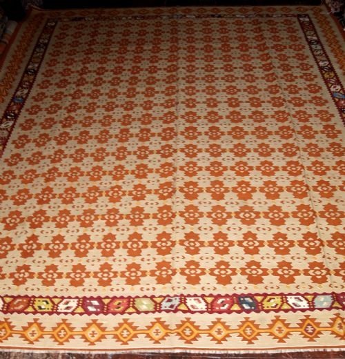 fig 1. OLD TURKISH SARKOY KILIM, LIGHT COLOURS, CIRCA 1930