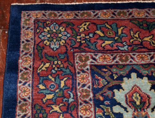 fig 1. ANTIQUE ZIEGLER CARPET, ALLOVER DESIGN, GREAT COLOUR & CONDITION, LATE 19TH CENT