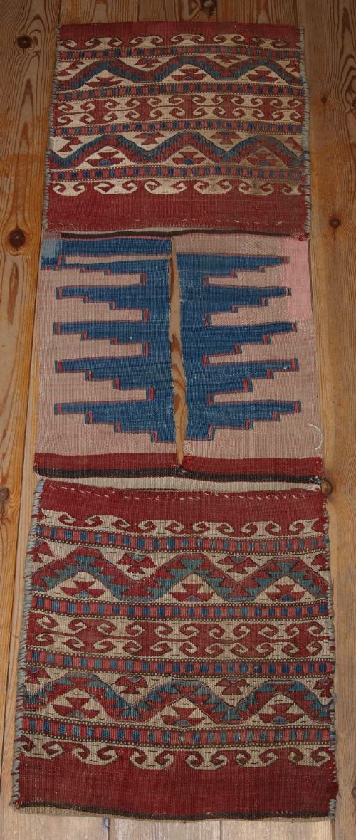 Antique Anatolian Heybe (Saddle Bags) Bergama Region, Balikesir, Circa 1900