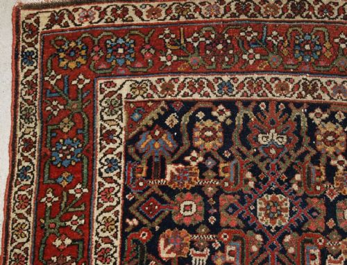 fig 1. ANTIQUE HAMADAN REGION RUNNER, EXCELLENT DESIGN WITH GOOD COLOUR, CIRCA 1900