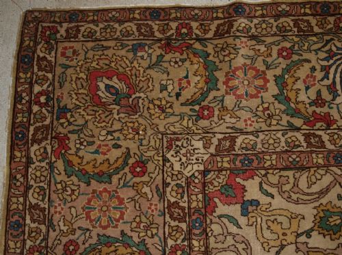 fig 1. ANTIQUE ‘BENLIAN’ TABRIZ CARPET, SUPERB EXAMPLE, VERY SOFT C0LOURS, CIRCA 1920