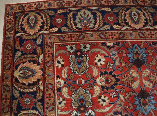 fig 1. ANTIQUE TABRIZ CARPET, ALL OVER DESIGN, LARGE SIZE, CIRCA 1900