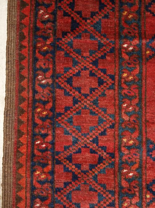 fig 2. ANTIQUE ERSARI TURKMEN MAIN CARPET, OUTSTANDING COLOUR & CONDITION, LATE 19TH CENTURY