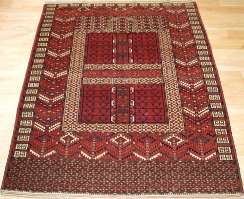 Antique Tekke Turkmen Ensi of Classic Design, Great Colour, Circa 1900