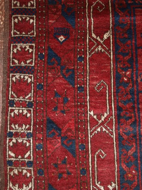 fig 2. OLD AFGHAN PURDAH ENSI RUG, CHAKESH VILLAGE, SUPERB, CIRCA 1920
