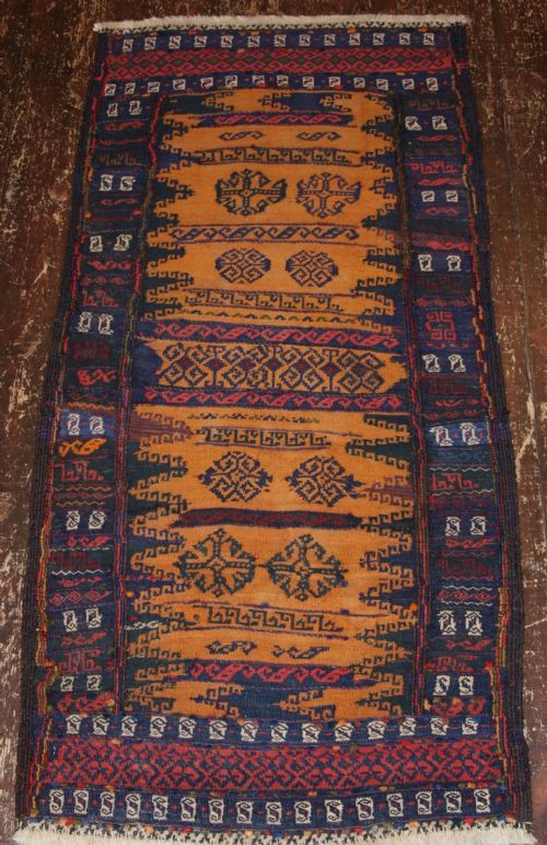 Old Afghan Baluch Sofreh Eating Cloth Circa 1920.