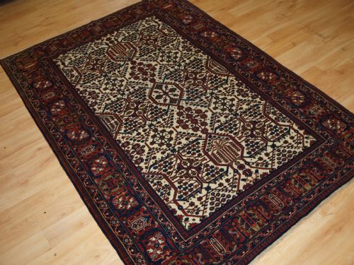 Antique North West Persian Joshaghan Rug with Unusual Design, Superb Condition. Circa 1900/20.
