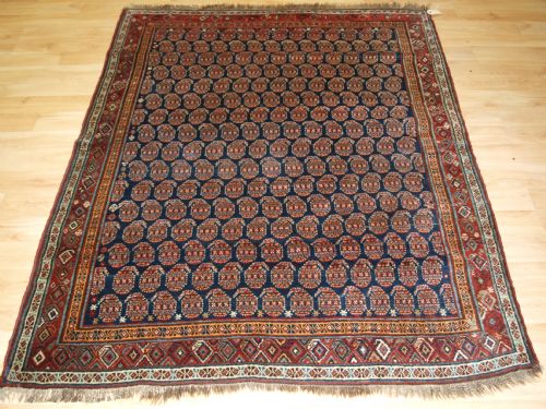 Antique North West Persian Kurdish Rug with All Over Boteh Design, Circa 1900/20.