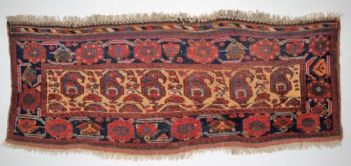 Antique South West Persian Mafrash Panel by the Afshar Tribe, Boteh Design, Circa 1900.