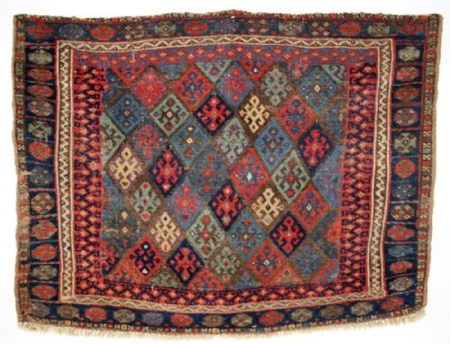 Antique North Persian Jaf Kurd Bag Face of Large Size, Circa 1900.