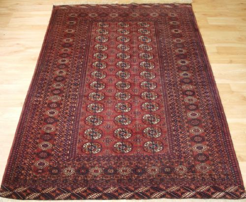 Antique Tekke Turkmen Rug, Excellent Condition with Good Colour, Circa 1900.