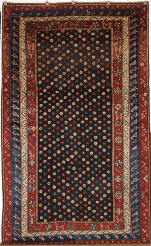 Antique South Caucasian Azeri Rug, Outstanding Collectors Item, Animals and Birds, Late 19th Century.