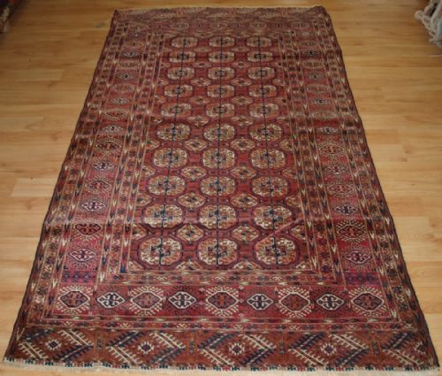 Antique Tekke Turkmen Rug, Excellent Condition, Good Size & Colour, Circa 1900.