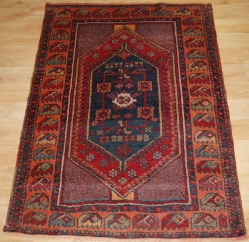 Old Kurdish Rug of Small Size, Eastern Turkey Circa 1920.