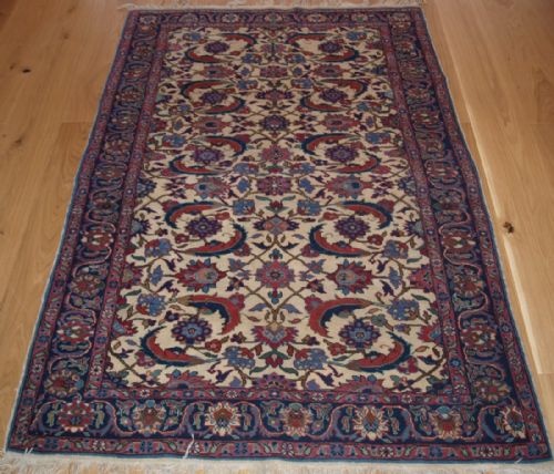 Antique Turkish Kayseri Rug with a Large Scale Herati Design, Circa 1900/20.