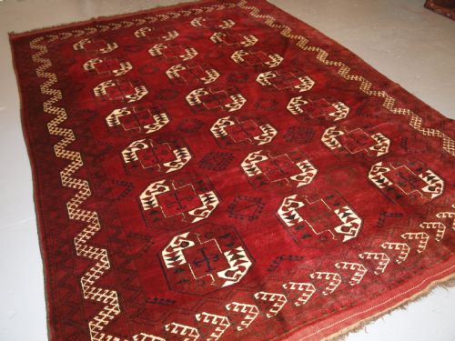 Antique Afghan Kizil Ayak Village Carpet with Superb Wool and Colour, Circa 1900.