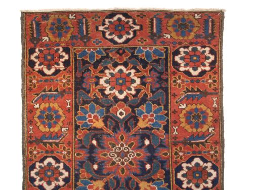 fig 1. ANTIQUE PERSIAN FERDOWS BALUCH RUG WITH SUPERB COLOUR AND CONDITION, 2ND HALF 19TH CENTURY.