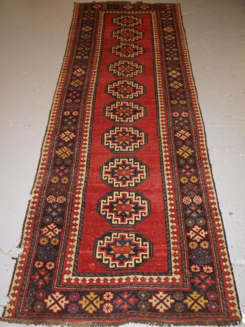 Antique Persian Kelardasht Runner of Classic Design, Circa 1900.