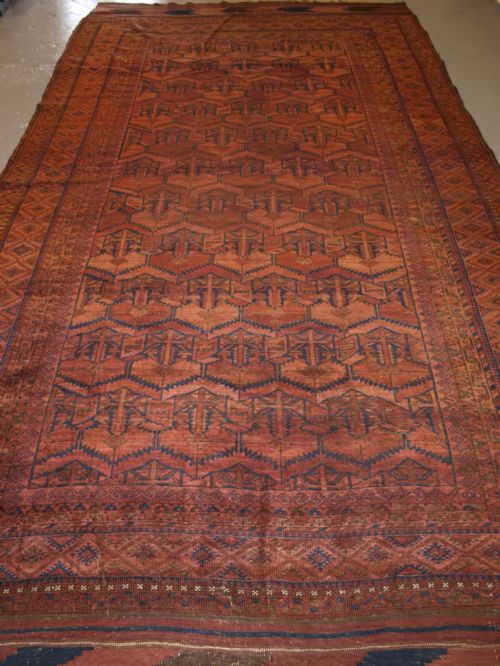 Antique Baluch Main Carpet, Chakhansur Region, South East Afghanistan, Late 19th Century.