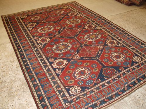 Antique Caucasian Khila Rug, Baku Region, Outstanding Example of Type, Late 19th Century.