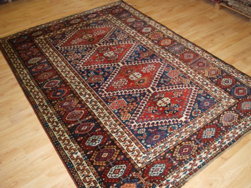Antique Rug by the Luri Trib, Outstanding Condition, Circa 1900.