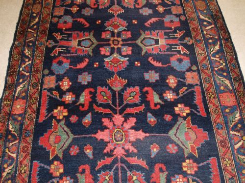 ANTIQUE HAMADAN VILLAGE RUNNER OF LARGE SIZE CIRCA 190020 - ADDITIONAL PHOTO 5