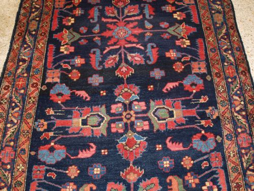 ANTIQUE HAMADAN VILLAGE RUNNER OF LARGE SIZE CIRCA 190020 - ADDITIONAL PHOTO 7