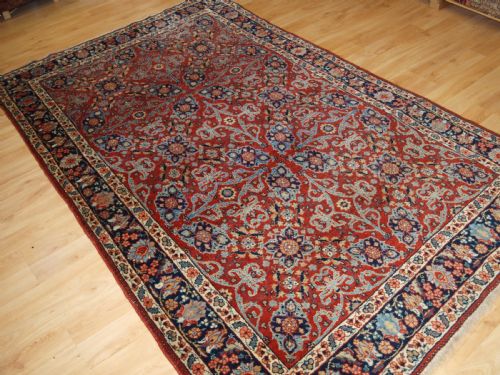 Antique North East Persian Khorassan Rug, Classic All Over Design, Circa 1900.