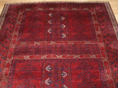 fig 3. OLD AFGHAN PURDAH ENSI RUG, CHAKESH VILLAGE, SUPERB CONDITION, CIRCA 1920