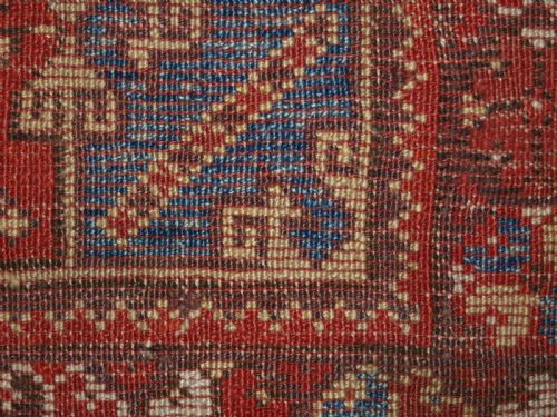 ANTIQUE TURKISH MILAS PRAYER RUG SUPERB SMALL SIZE AND DESIGN 2ND HALF 19TH CENTURY - ADDITIONAL PHOTO 11