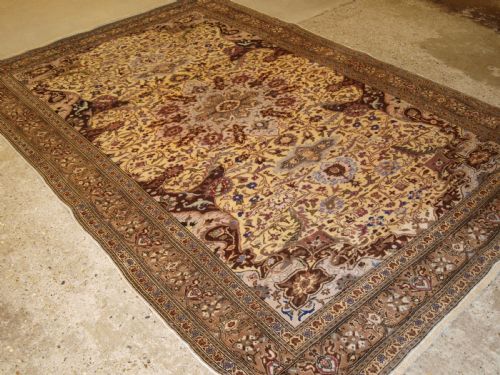 Old Turkish Kayseri Carpet, Soft Colours and Good Condition, Circa 1920.