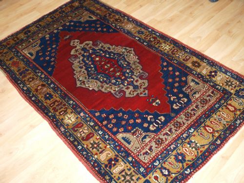 Antique Turkish Taspinar Village Rug, Outstanding Example in Superb Condition, Circa 1900.