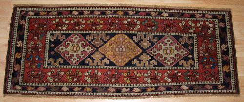 Antique Kurdish Mafrash Panel, Bedding Bag Side Panel, Circa 1900.