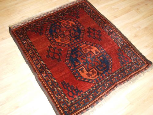 fig 1. ANTIQUE ERSARI TURKMEN OF SCARCE SMALL SIZE, GREAT COLOUR AND CONDITION, CIRCA 1900.
