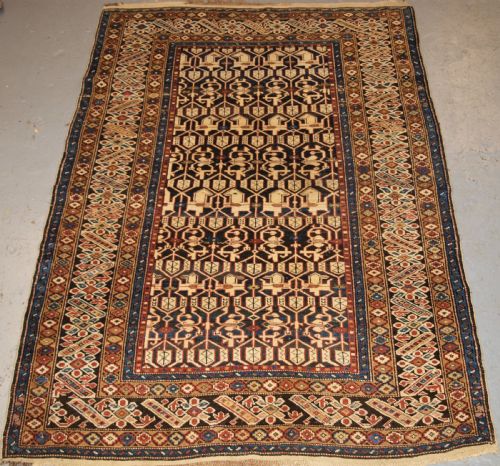 Antique Caucasian Konakend Rug of Classic Design, Late 19th Century.