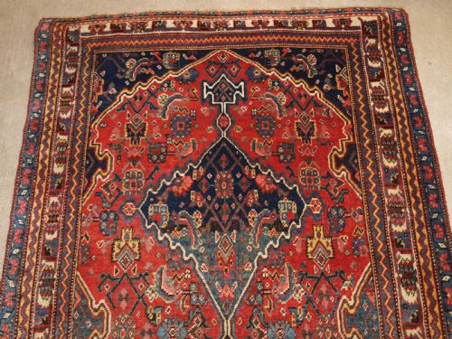 fig 1. ANTIQUE BIJAR RUNNER, COUNTRY HOUSE LOOK, EXCELLENT CONDITION, CIRCA 1880.