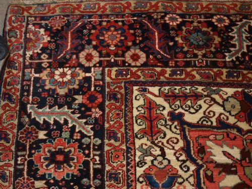 ANTIQUE HERIZ CARPET GREAT CONDITION AND LARGE SIZE CIRCA 1920 - ADDITIONAL PHOTO 1