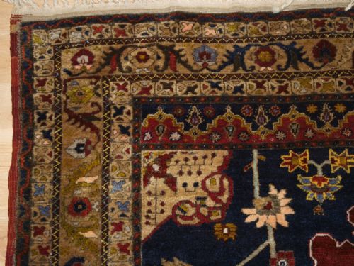 fig 1. ANTIQUE TURKISH TASPINAR VILLAGE RUG, GREAT COLOUR AND SUPERB CONDITION, CIRCA 1900.