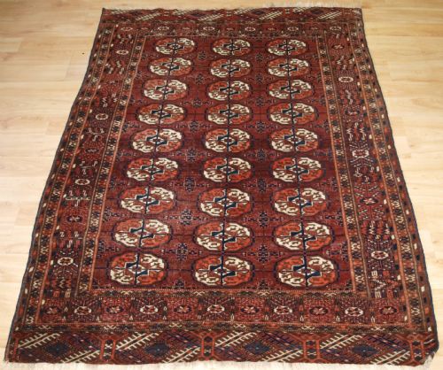 Antique Tekke Turkmen Rug, Good Furnishing Example, Circa 1900.