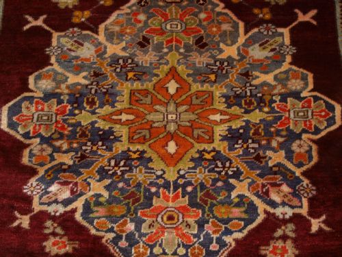 ANTIQUE TURKISH RUG FROM AVANOS IN CAPPADOCIA VERY SOFT WOOL CIRCA 190020 - ADDITIONAL PHOTO 10