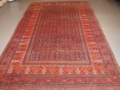 fig 1. ANTIQUE DOROKSH CARPET, SUPERB SOFT WOOL, GREAT COLOURS, CIRCA 1880.