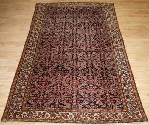 Antique Malayer Village Rug, Fine Weave, Circa 1900.