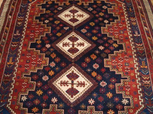 ANTIQUE AFSHAR RUG OF CLASSIC DESIGN CIRCA 1900 - ADDITIONAL PHOTO 5