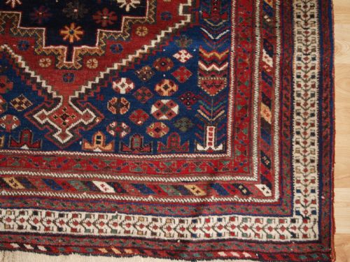 ANTIQUE AFSHAR RUG OF CLASSIC DESIGN CIRCA 1900 - ADDITIONAL PHOTO 9