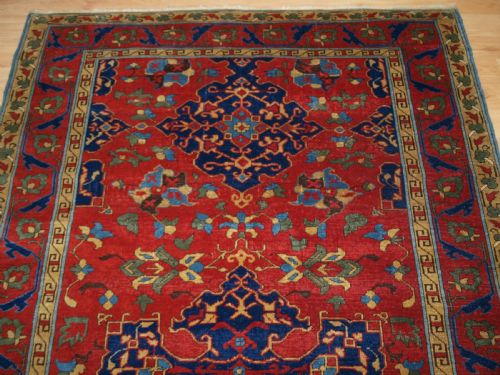 ANTIQUE TURKISH STAR USHAK DESIGN RUG BEAUTIFUL EXAMPLE CIRCA 190020 - ADDITIONAL PHOTO 3