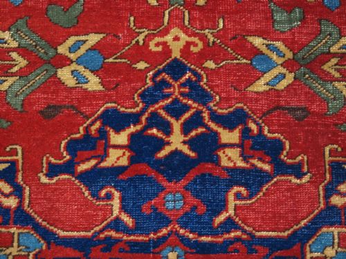 ANTIQUE TURKISH STAR USHAK DESIGN RUG BEAUTIFUL EXAMPLE CIRCA 190020 - ADDITIONAL PHOTO 11