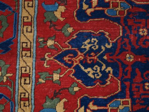 ANTIQUE TURKISH STAR USHAK DESIGN RUG BEAUTIFUL EXAMPLE CIRCA 190020 - ADDITIONAL PHOTO 13